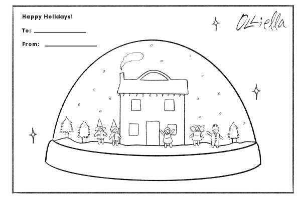 Get crafty this holiday season! DIY Holiday card printables!