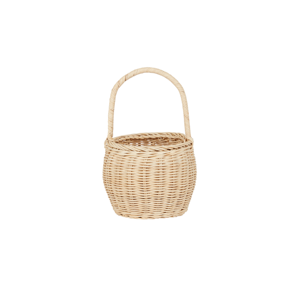 Rattan Big Berry Basket - Straw