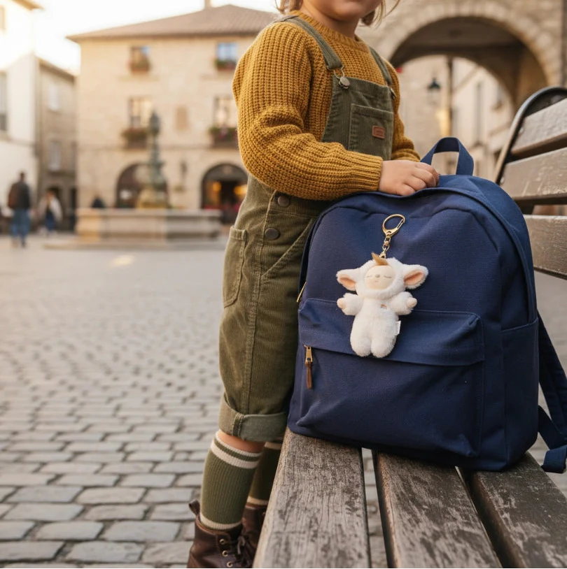 ゆきそら様　3点セット　ヌビバック＆ポーチ＆チャーム　コヤンイサムチョン　ルミ Cozy Bag Charm - Lamby Pookie by Olli Ella AU