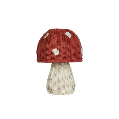 Toadstool Lamp - Red