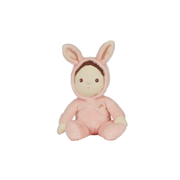 This adorable, huggable plush bunny toy is designed for comfort and endless adventures for your little one. Limited-edition, pocket-sized, and weighted in all the right snuggly places, Bella Bunny is the perfect collectable plush toy for every adventure.