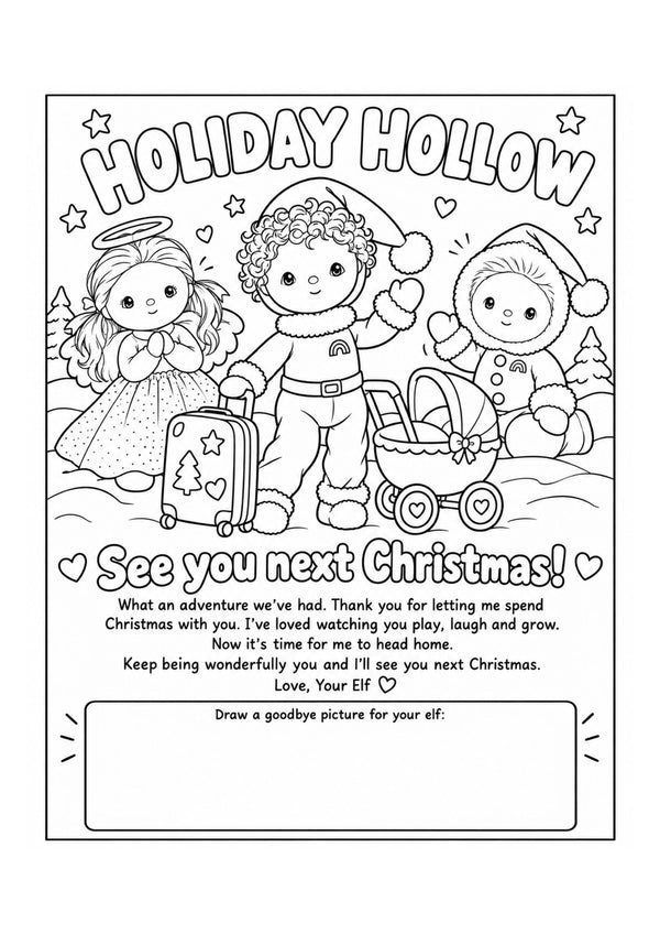 What to Write in Your Elf’s Goodbye Letter