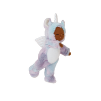 Rainbow unicorn plush doll