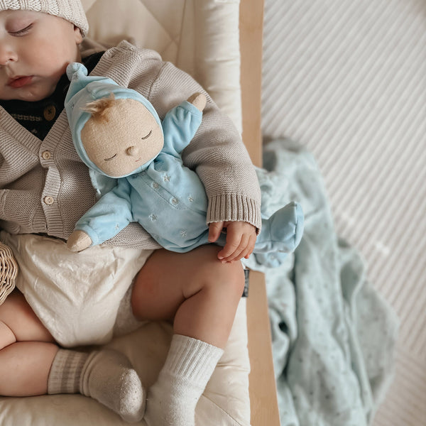 Lullaby Dozy Dinkums - Leo - Baby Blue