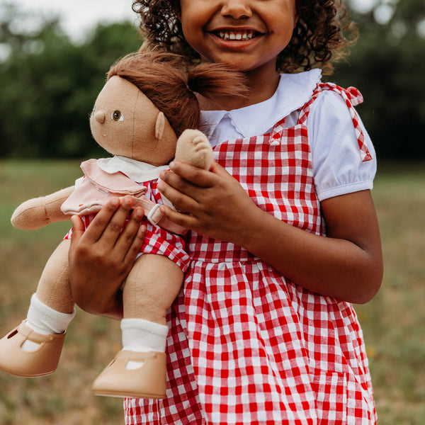 Cherry Gingham Outfit Set