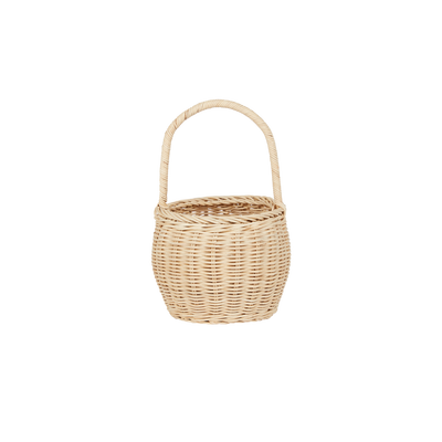 Rattan Big Berry Basket - Straw