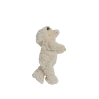 Super soft Lamb plush doll, perfect from birth to all ages. This lamb soft toy is perfectly weighted and posable, making it the perfect addition to any toy collection.