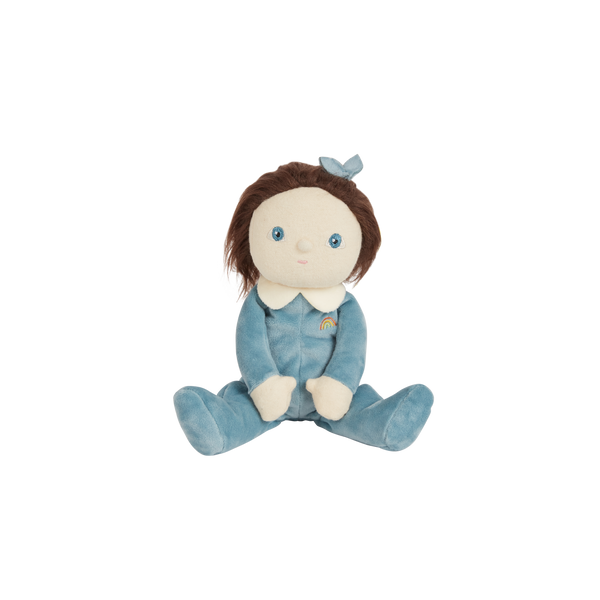 Collectable palm-sized plush toy for kids. Blueberry themed plush doll, perfectly weighted for play.