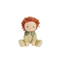 A limited-edition palm-sized plush toy, perfectly weighted in all the right places, and outfitted in a snuggly plush velvety Pear suit.