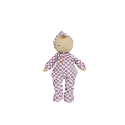 Dozy Dinkums - Twinkle Plum Check