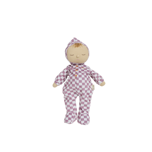 Dozy Dinkums - Twinkle Plum Check