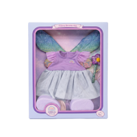 Fairy dress-up set with wings and accessories in packaging