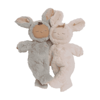 Lullaby Cozy Dinkum Bunny Pip - Smoke