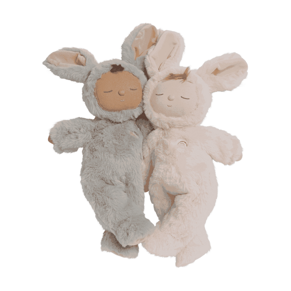 Lullaby Cozy Dinkum Bunny Pip - Smoke