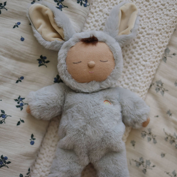 Lullaby Cozy Dinkum Bunny Pip - Smoke