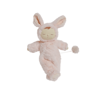 Lullaby Cozy Dinkum Bunny Moppet - Pink