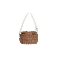 Mini Chari Rattan Bag - Natural