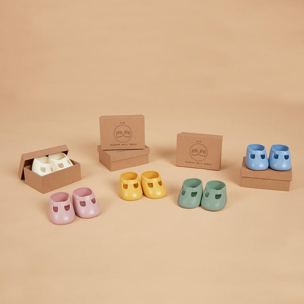 Dinkum Dolls Shoes - Heron Blue