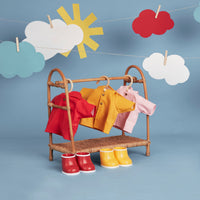 Dinkum Dolls Rainy Play Set - Red