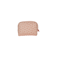 Quilted Toiletries Bag - Strawberry