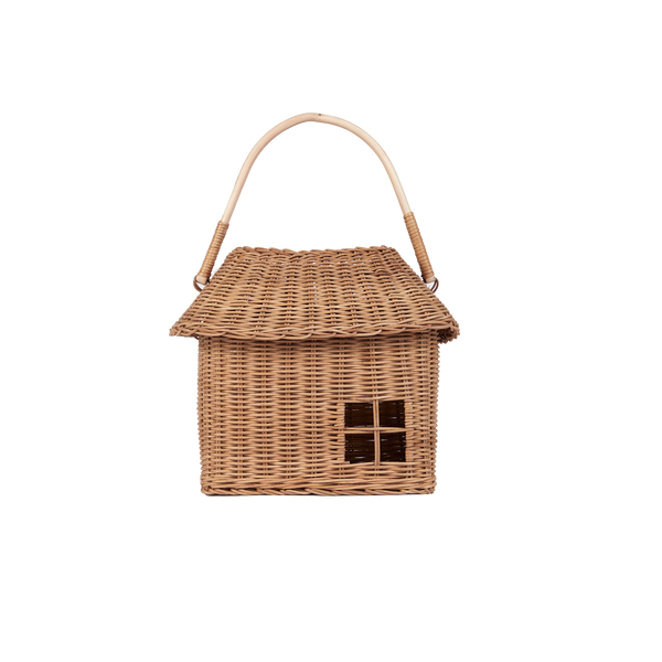 Rattan Hutch Big  Basket