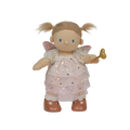 Dream Dinkum Dolls - Fairy Willow soft doll in a pink star dress with fairy wings and a glittery wand by Dinkum Dolls