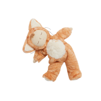 ginger tabby cat, soft plush toy doll for kids