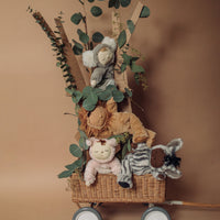 Collectable snuggly soft plush piglet toy. Made for snuggles and bedtime for babies and kids.