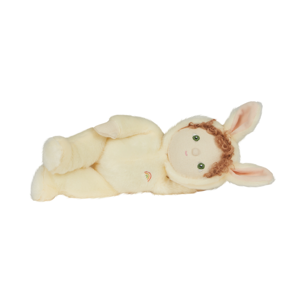 This adorable, huggable plush bunny toy is designed for comfort and endless adventures for your little one. Limited-edition, pocket-sized, and weighted in all the right snuggly places, Babbit Bunny is the perfect collectable plush toy for every adventure.