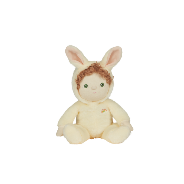 This adorable, huggable plush bunny toy is designed for comfort and endless adventures for your little one. Limited-edition, pocket-sized, and weighted in all the right snuggly places, Babbit Bunny is the perfect collectable plush toy for every adventure.