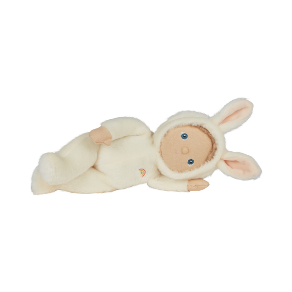 This adorable, huggable plush bunny toy is designed for comfort and endless adventures for your little one. Limited-edition, pocket-sized, and weighted in all the right snuggly places, Bobbin Bunny is the perfect collectable plush toy for every adventure.
