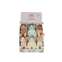 Multipack of collectable easter-themed plush bunny toys. Limited-edition, pocket-sized, and weighted in all the right snuggly places, the Fluffles are the perfect plush toys for every adventure.