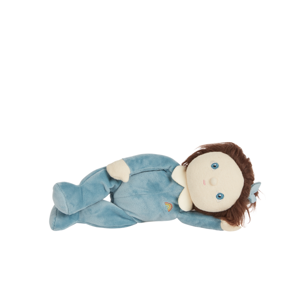 Collectable palm-sized plush toy for kids. Blueberry themed plush doll, perfectly weighted for play.