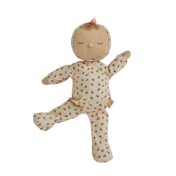 Olli Ella Christmas theme Dozy Dinkum with cream print