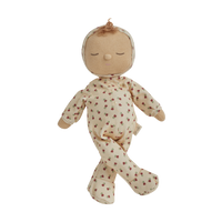 Olli Ella Christmas theme Dozy Dinkum with cream print