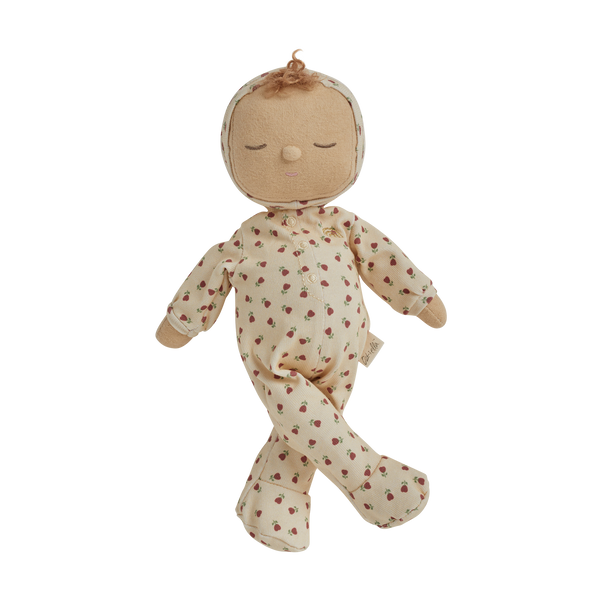 Olli Ella Christmas theme Dozy Dinkum with cream print