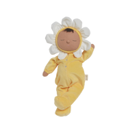 Adorable Dozy Dinkums plush flower doll in Pip Buttercup. Soft and cuddly, perfect for play and snuggling. Made from high-quality, safe materials.