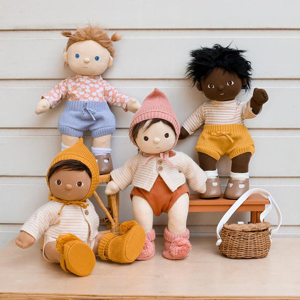 Dinkum Dolls Knit Set - Honey