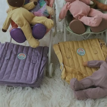 Carrie Convertible Changing Set - Lavender video
