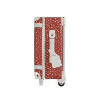 Olli Ella See-Ya Suitcase Christmas theme Sweetheart Red print