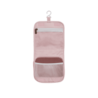 Compact, durable kids pink toiletry bag by Olli Ella. Perfect for toiletries and travel essentials. Ideal for organized packing, made from eco-friendly materials.