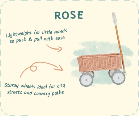 rose wonder wagon features